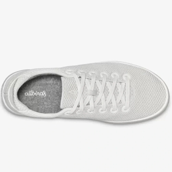 Allbirds Tree Piper White Lace Up Casual Sneaker - Picture 4 of 12